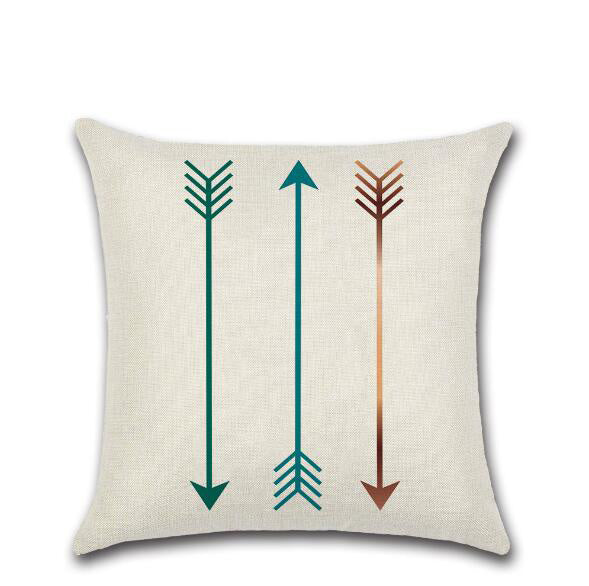 Abstract Deer Print Cushion Cover
