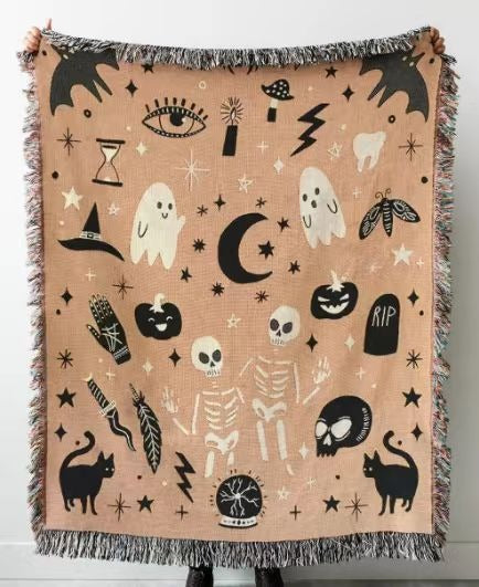 Holiday Tapestry for Halloween & Thanksgiving