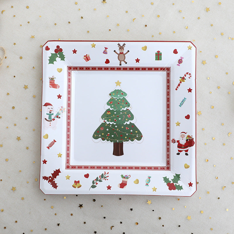 Thanksgiving Tree Party Plate
