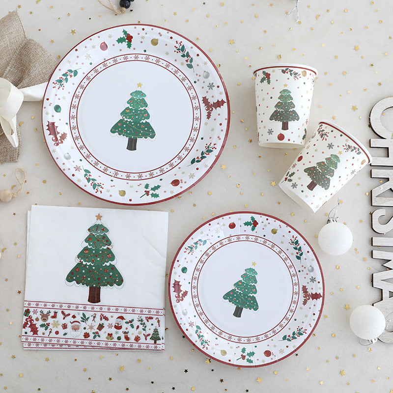 Thanksgiving Tree Party Plate
