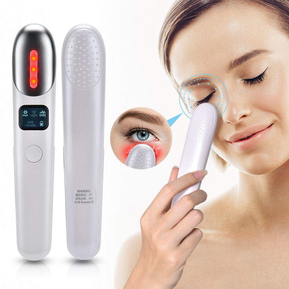 HailiCare Micro Electric Eye Beauty Instrument Eye Massager EMS Color Light Eye Protection Instrument Vibration Beauty Instrument Importer
