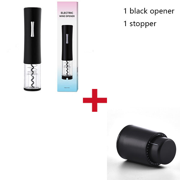 Electric Wine Bottle Opener with Foil Cutter