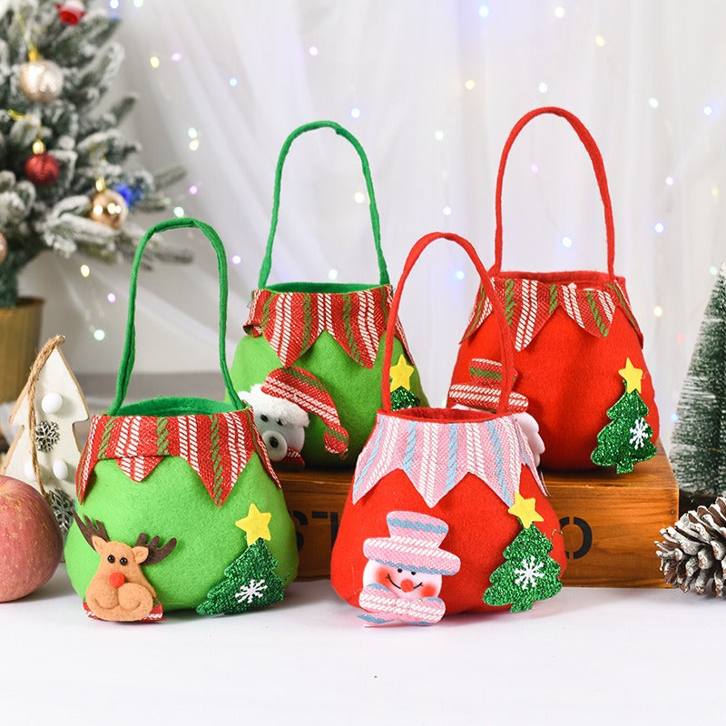 Christmas Cartoon Candy Gift Bag