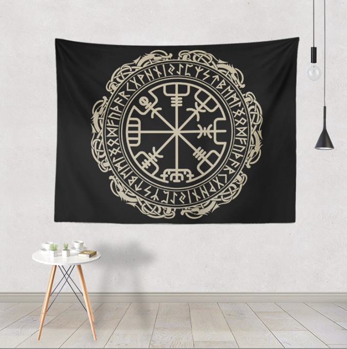 Nordic Viking Home Tapestry