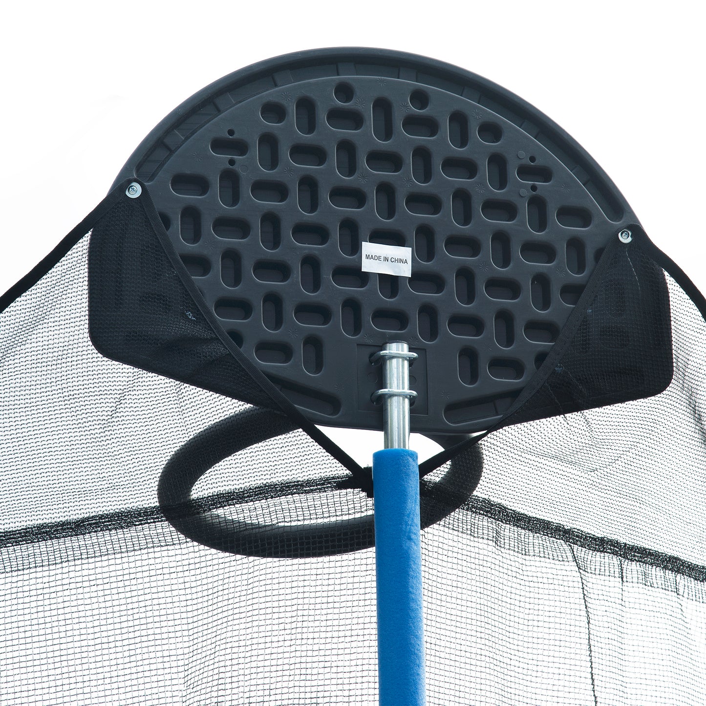 14FT Outdoor Trampoline with Basketball Hoop & Safety Net