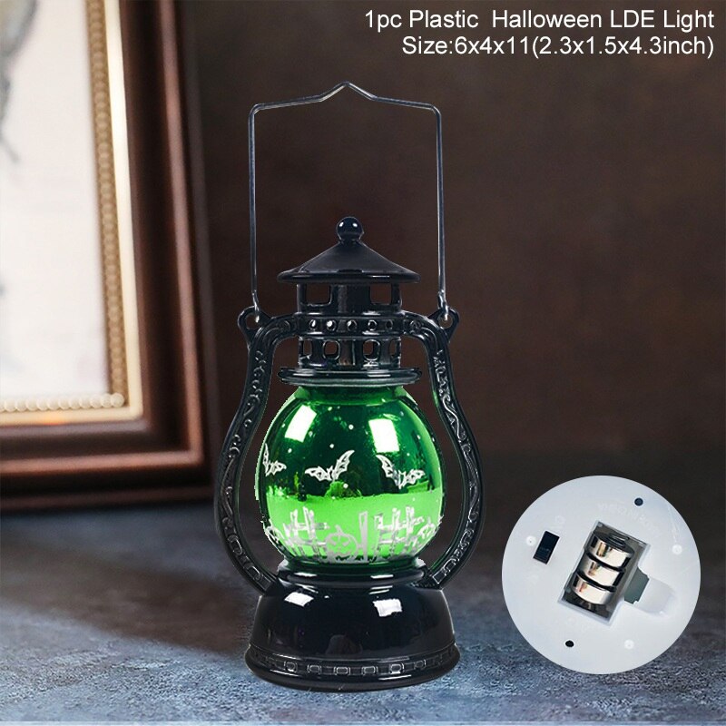 Halloween Retro Oil Lamp Decor