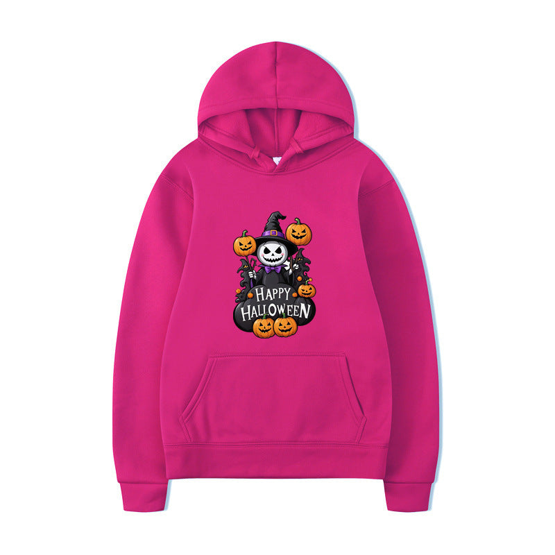 Halloween Printed Hoodie Sweatshirt