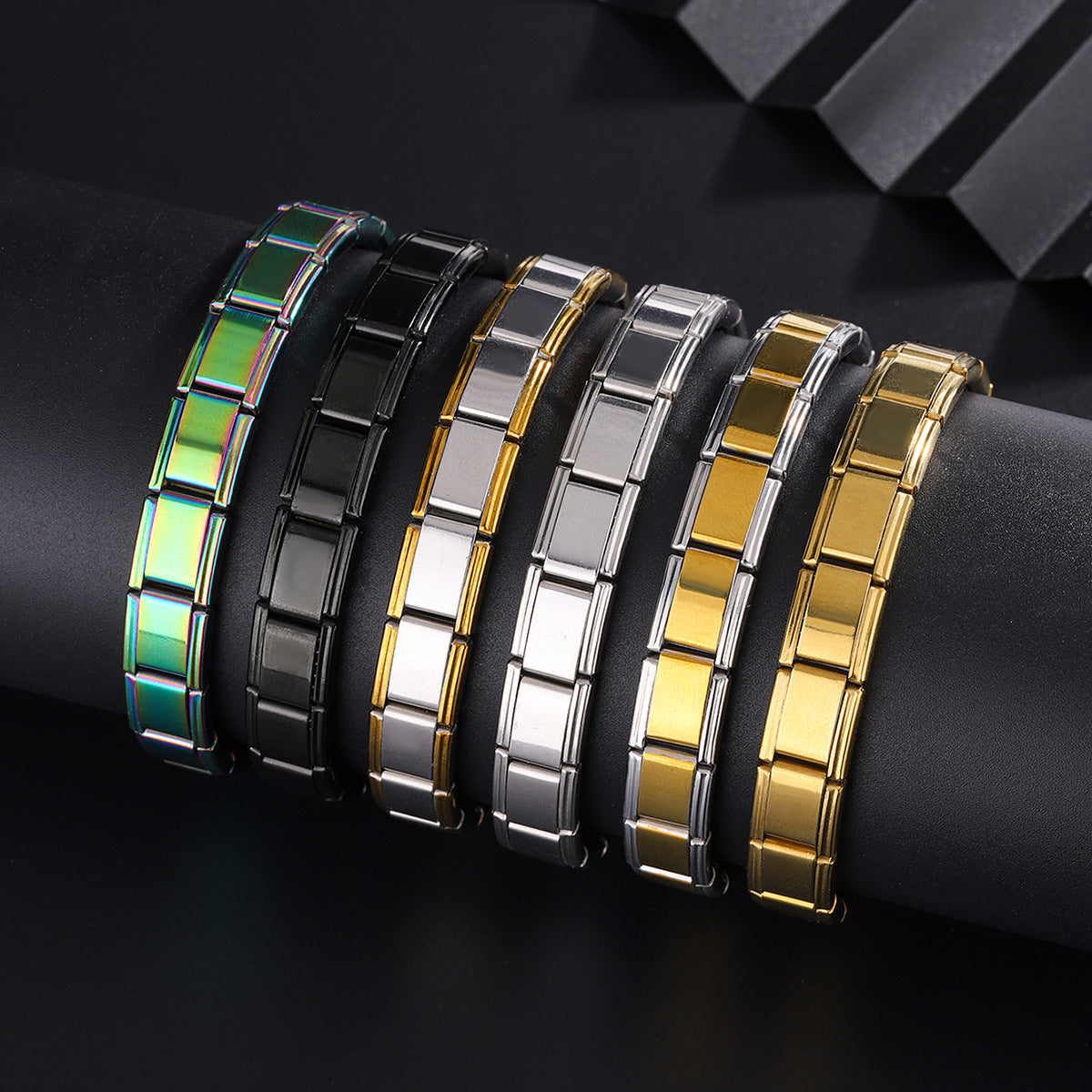 Multicolor Minimalist Elastic Bracelet