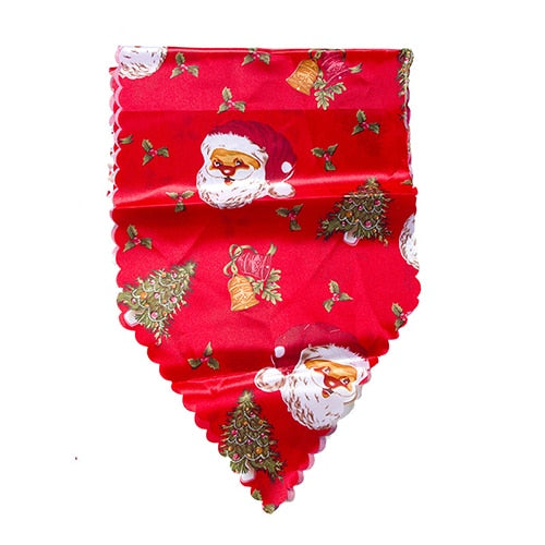 Christmas Santa Table Runner