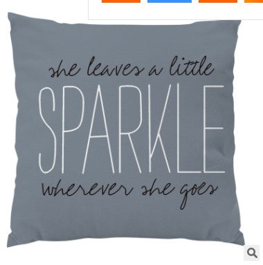 Nordic Grey Square Pillow Case