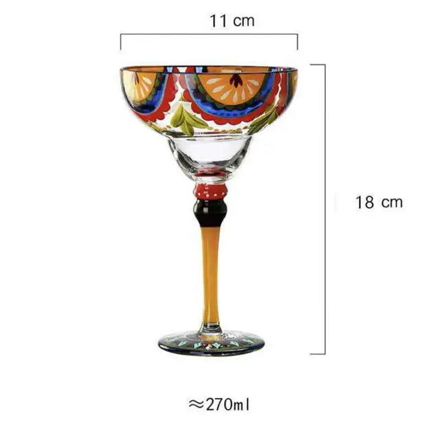 Colorful Wine & Cocktail Glasses – Party Drinkware