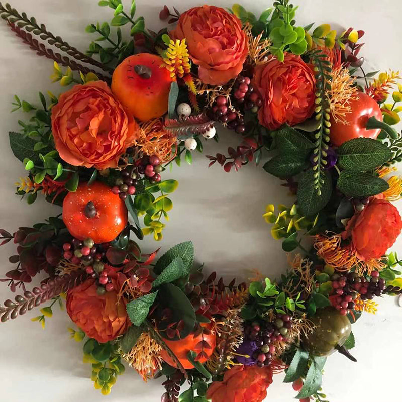 Thanksgiving Hanging Door Wreath