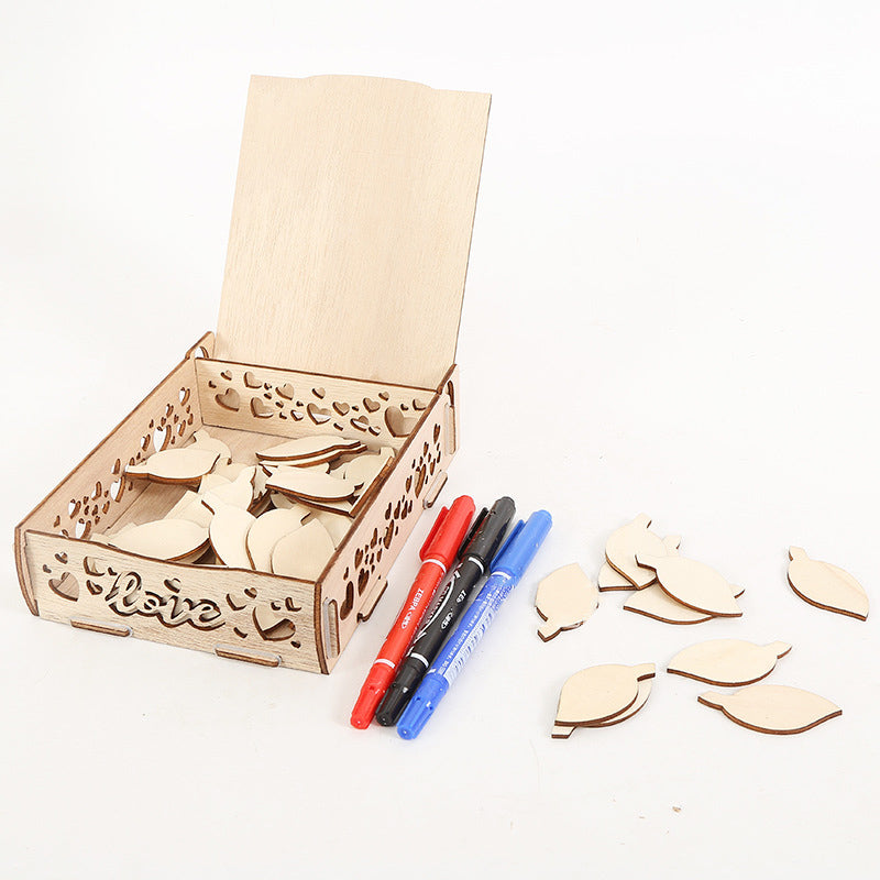 Wooden Wedding & Valentine Wishing Tree