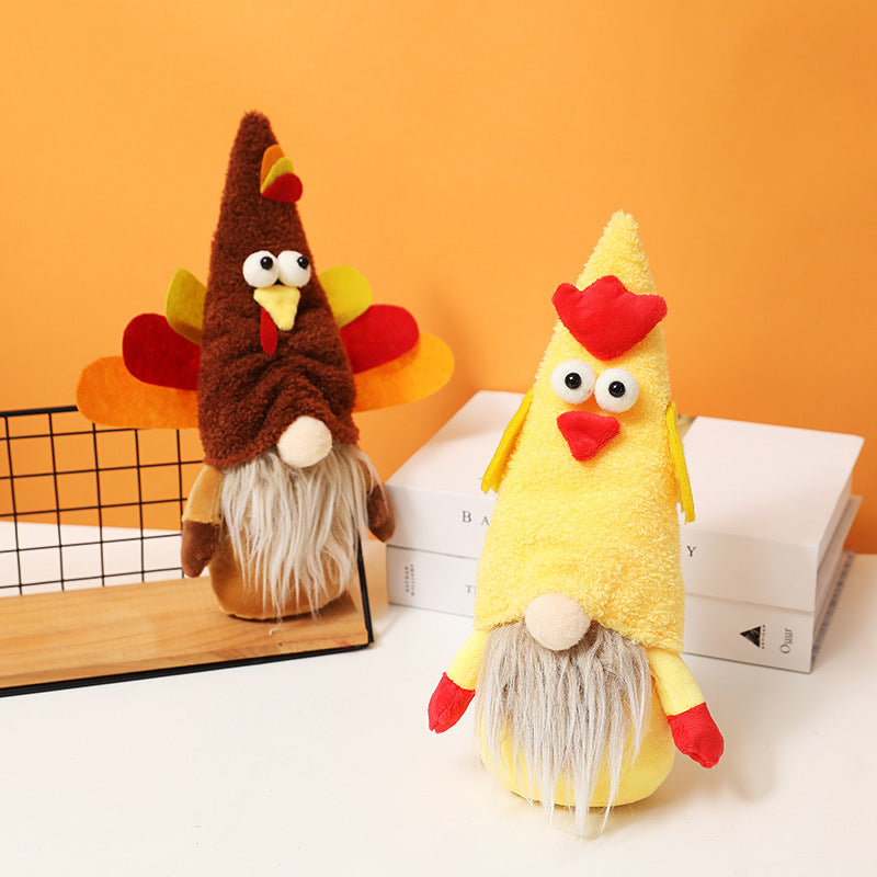 Thanksgiving Turkey Plush Doll