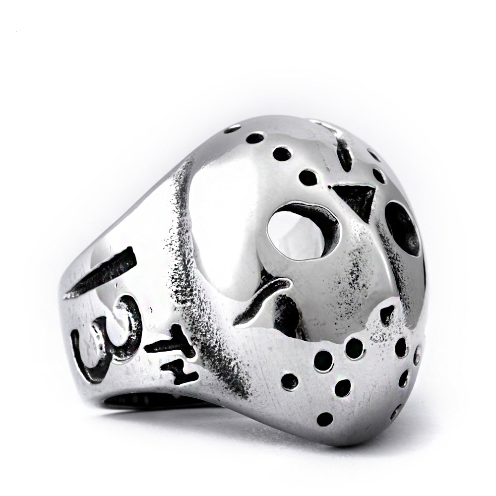 Halloween Jason Mask Ring