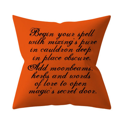 Halloween Pumpkin Cushion Cover 45x45cm