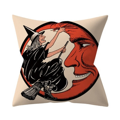Halloween Pumpkin Cushion Cover 45x45cm