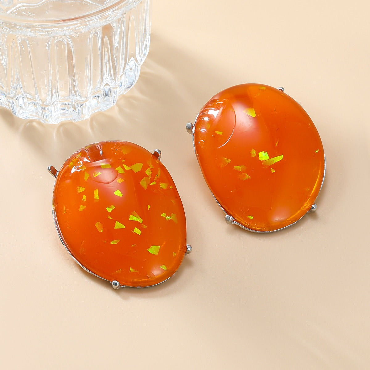 Holiday Resin Earrings for Women