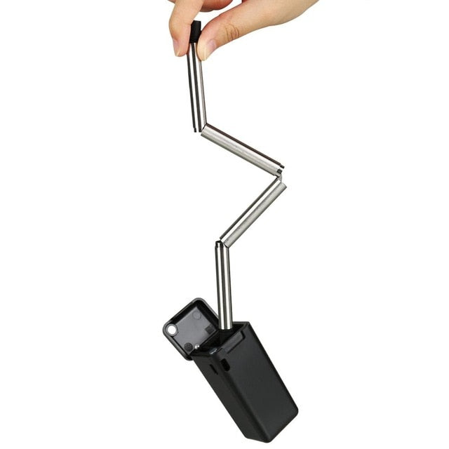 23cm Foldable Reusable Stainless Steel Straw