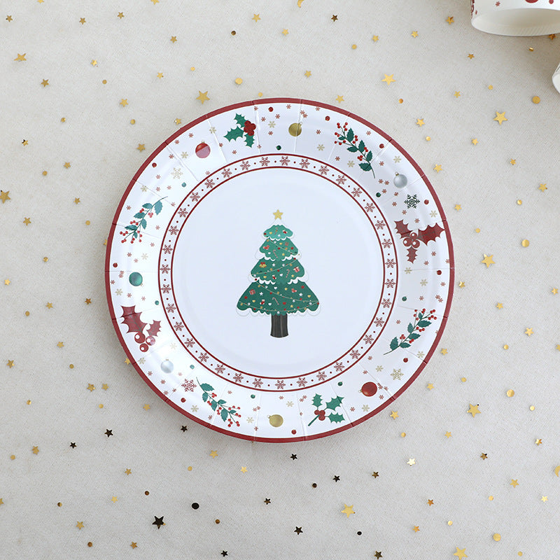 Thanksgiving Tree Party Plate