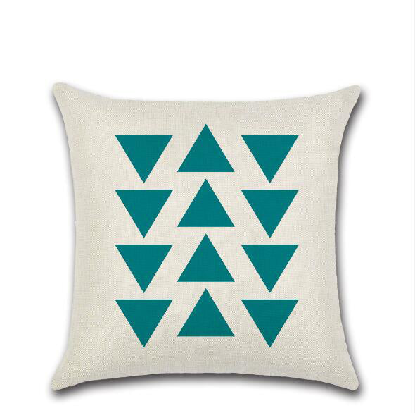 Abstract Deer Print Cushion Cover