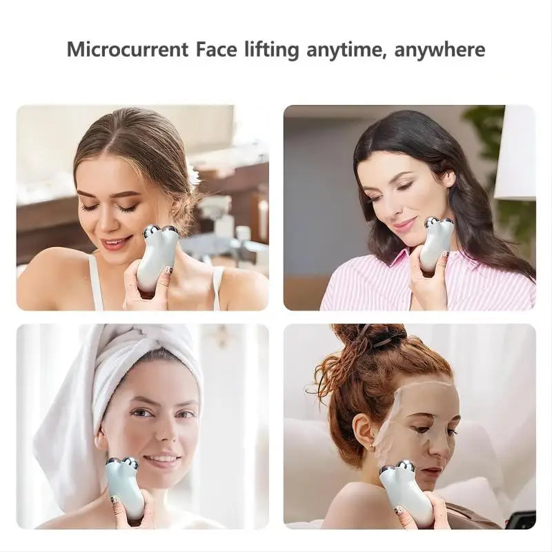 Microcurrent Facial & Neck Massager