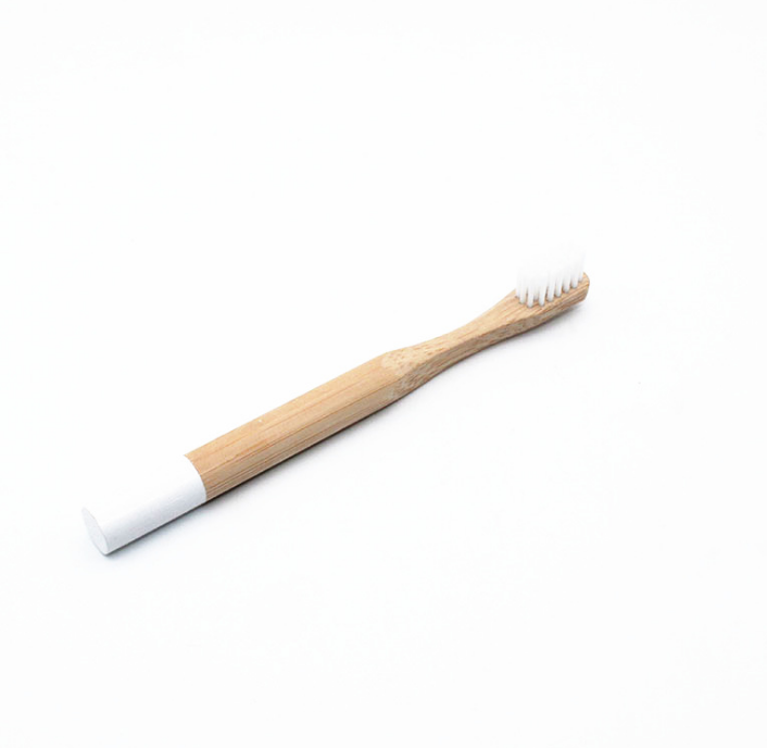 Natural Bamboo Toothbrush with Case
