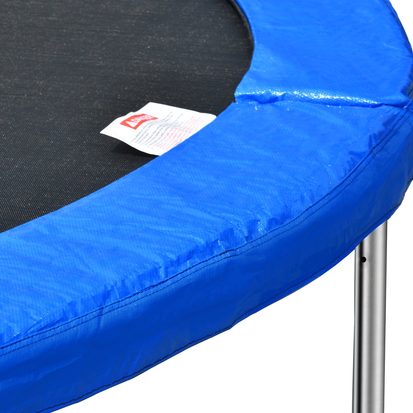 14FT Outdoor Trampoline with Basketball Hoop & Safety Net