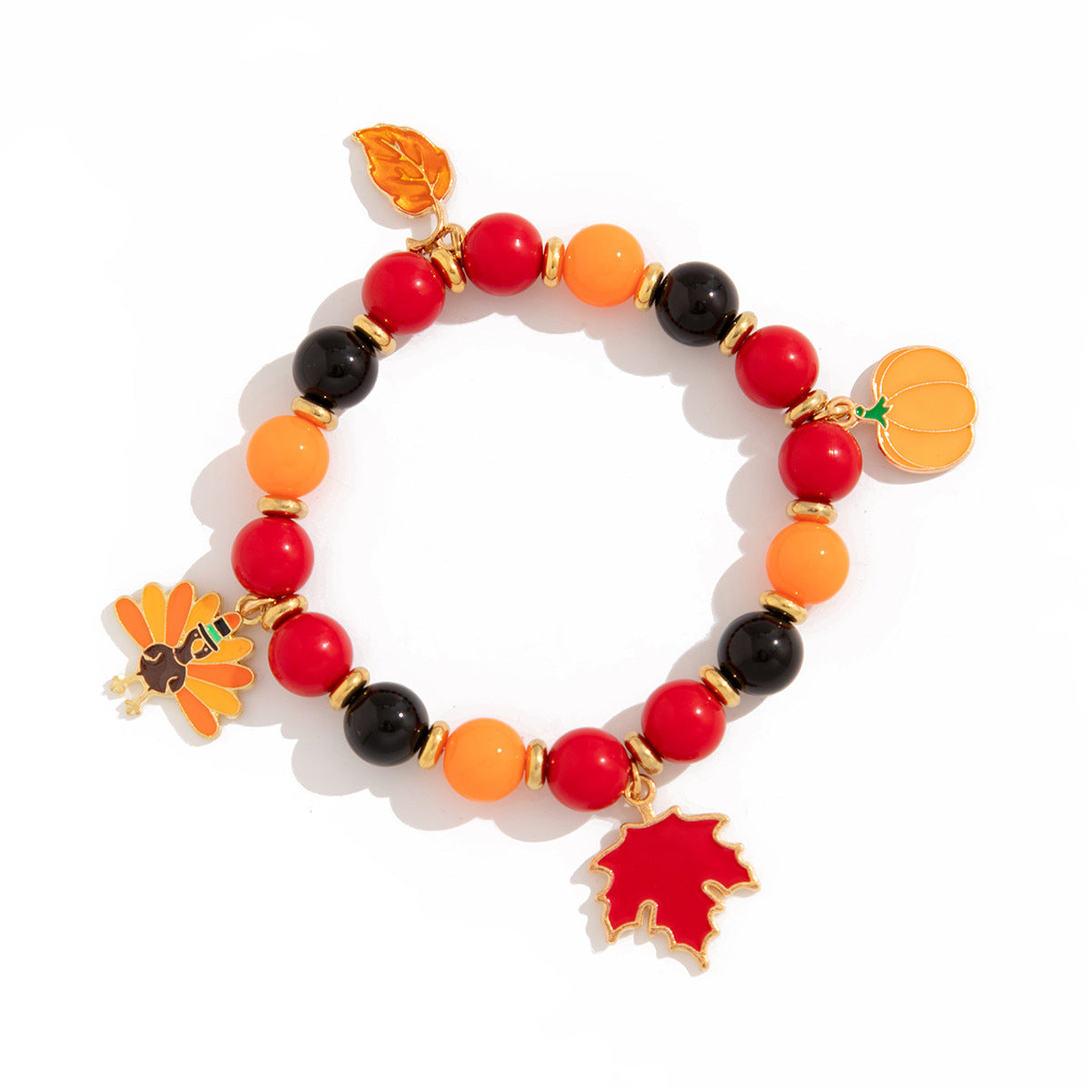 Thanksgiving Maple Leaf Bracelet