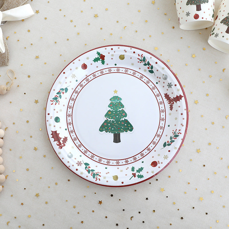 Thanksgiving Tree Party Plate