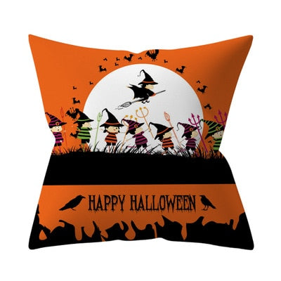 Halloween Pumpkin Cushion Cover 45x45cm