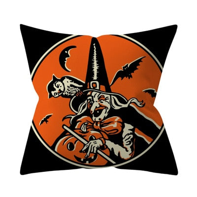 Halloween Pumpkin Cushion Cover 45x45cm