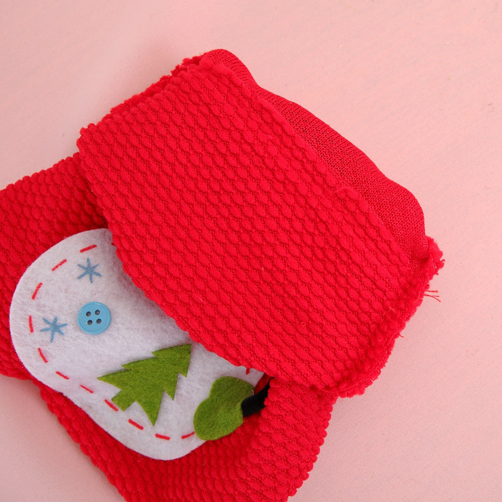 3D Christmas Snowman Gift Bag