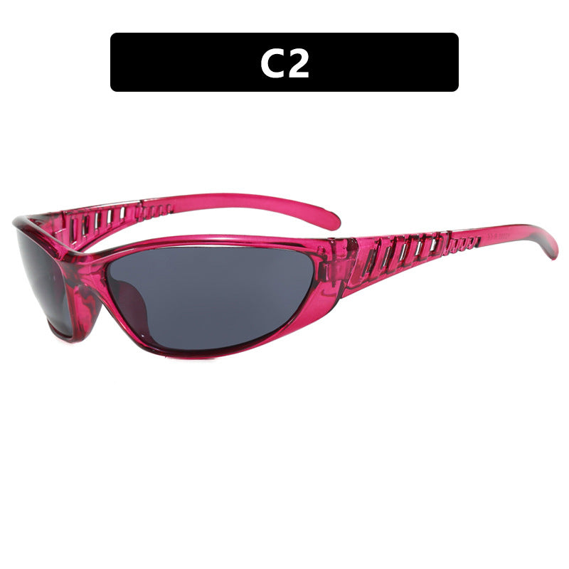 Y2K Retro Future Tech Sunglasses for Women