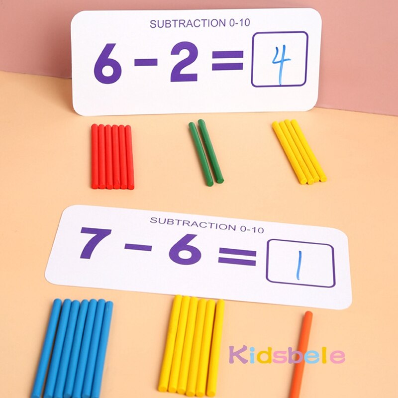 Montessori Wooden Math Learning Toy for Kids