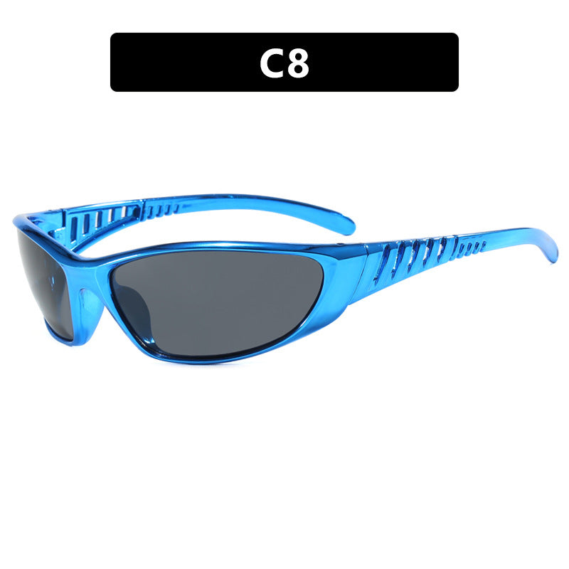 Y2K Retro Future Tech Sunglasses for Women