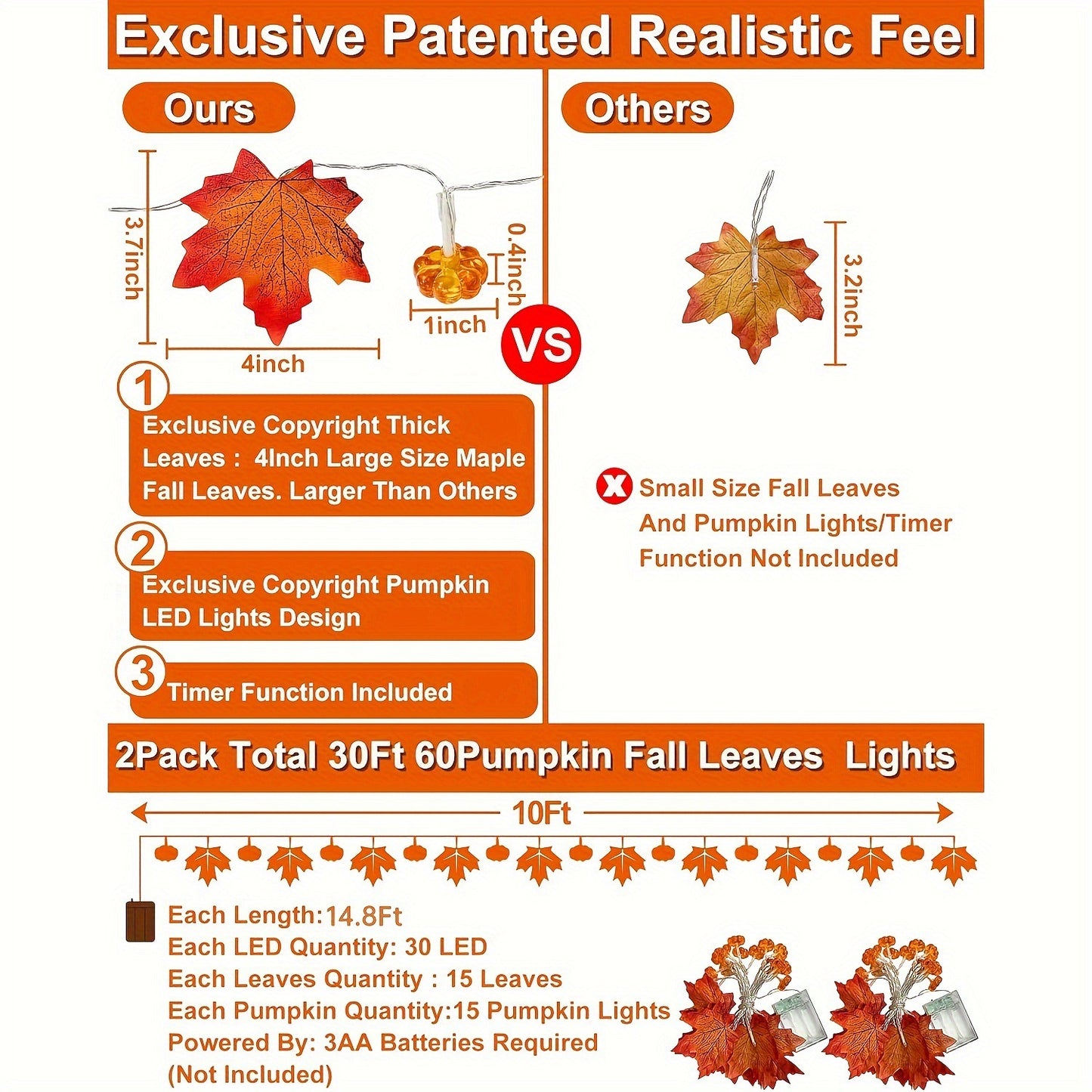 Thanksgiving Autumn Family Lights