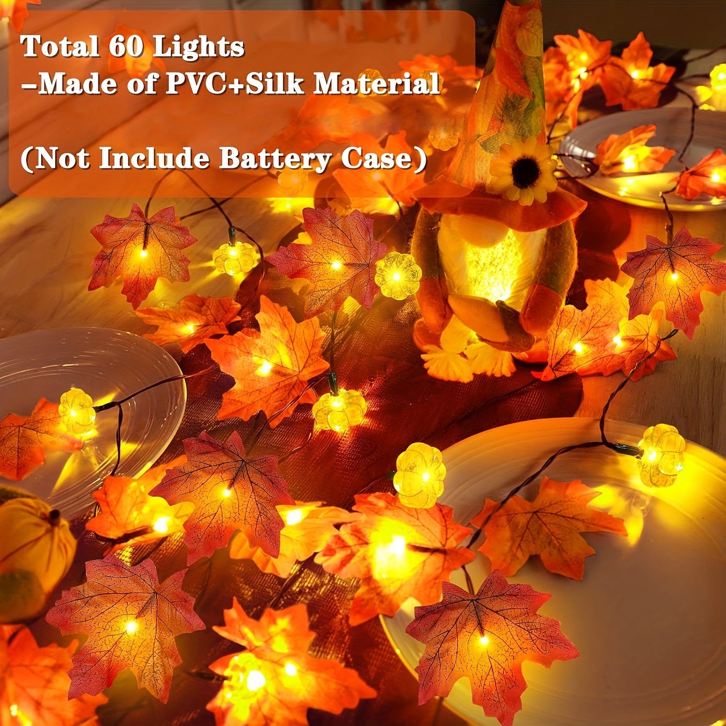 Thanksgiving Autumn Family Lights