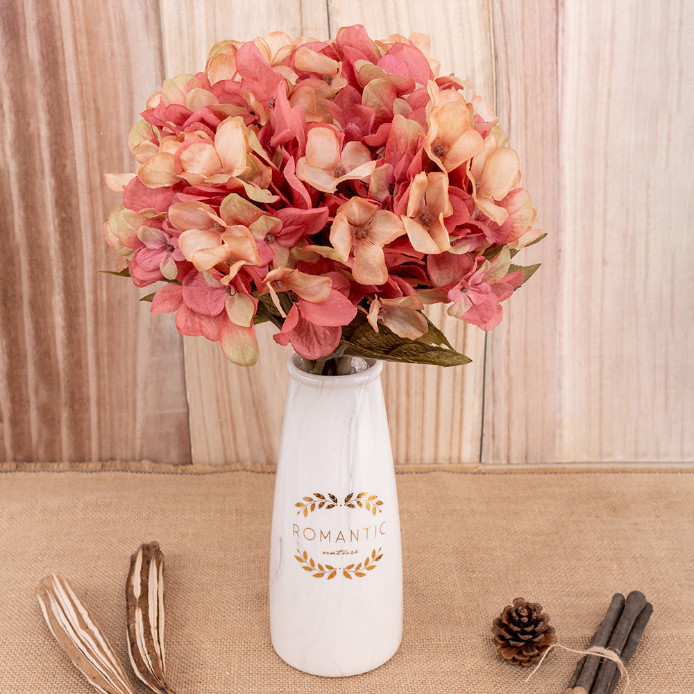 Autumn Hydrangea Flower Branch