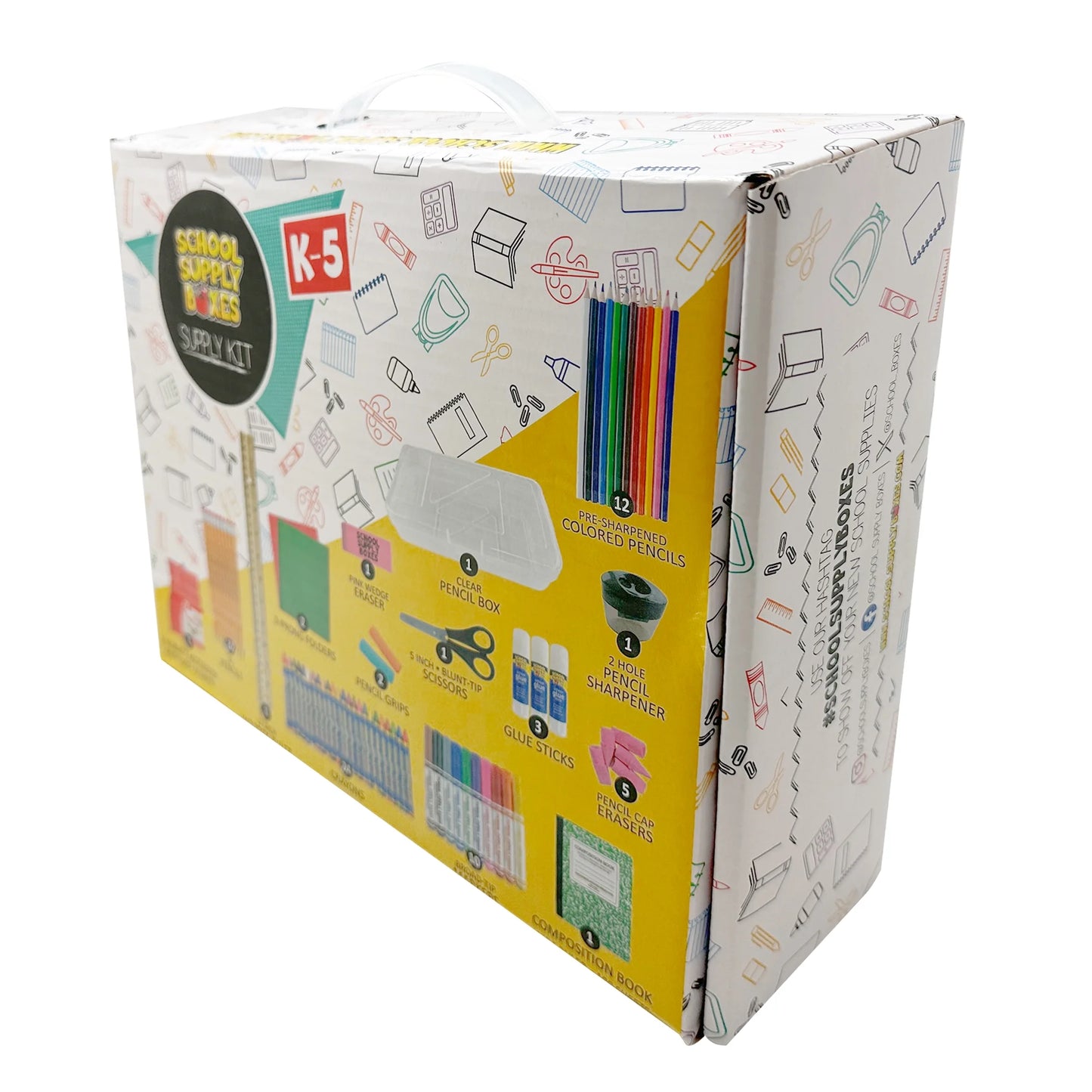 Back to School Supply Kit Grades K-5 –