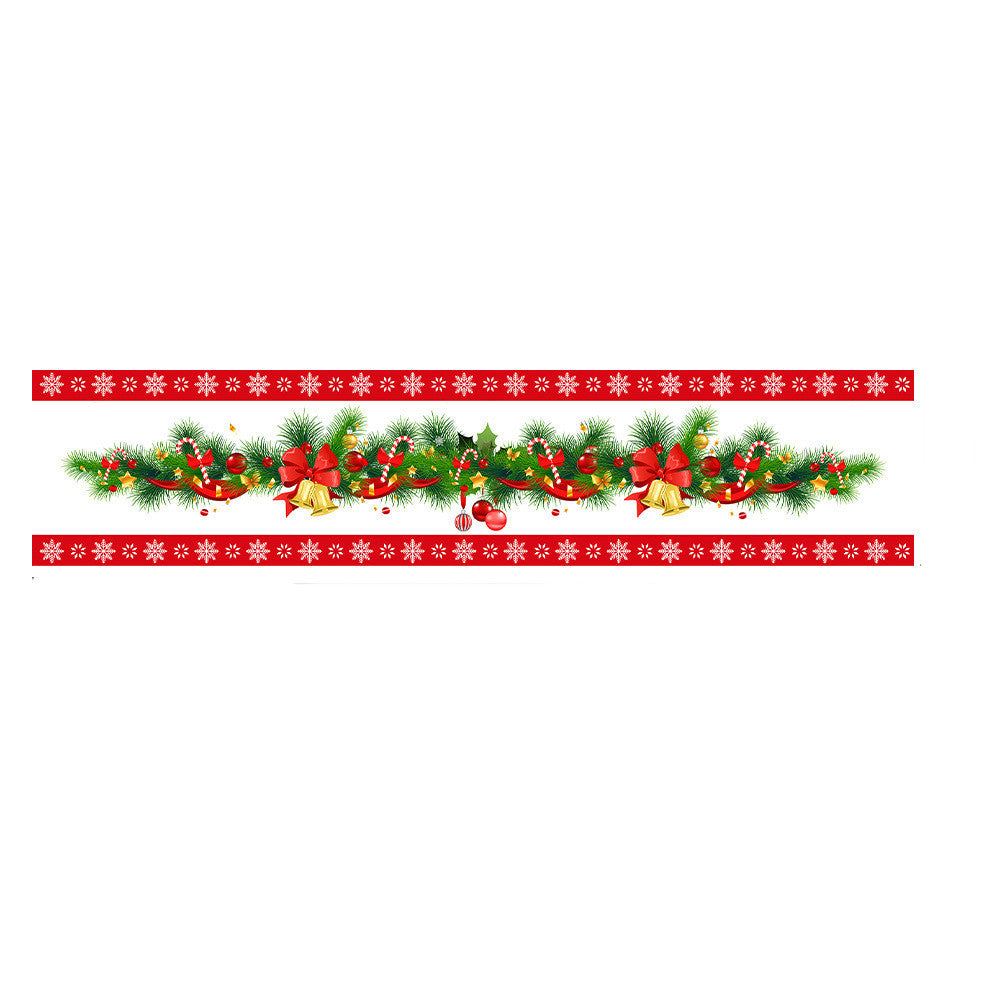 Christmas Polyester Tablecloth – Holiday Decoration
