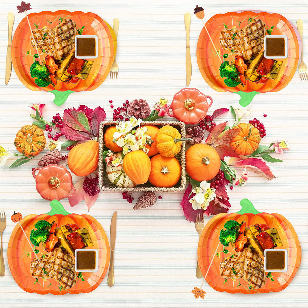 Thanksgiving Party Tableware Set (134 PCS)