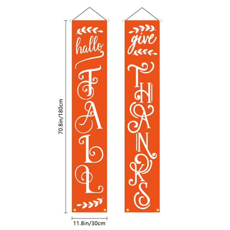 Thanksgiving Hanging Banner Decoration