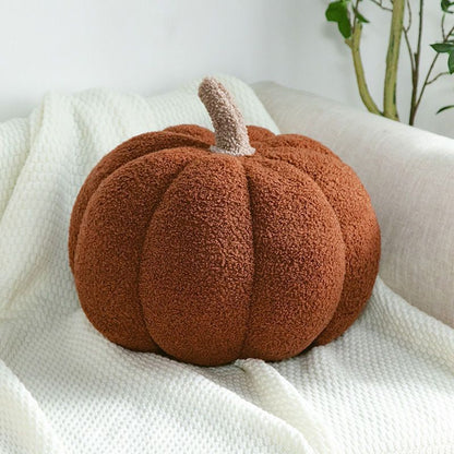 3D Pumpkin Plush Pillow