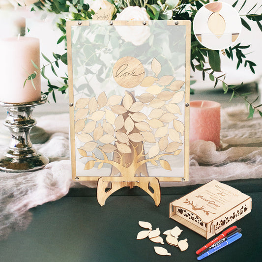Wooden Wedding & Valentine Wishing Tree