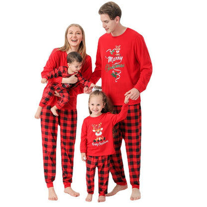 Family Suit Long Sleeve Christmas Pajamas