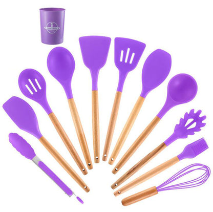 Silicone Kitchen Utensil Set – Non-Stick & Heat Resistant Tools