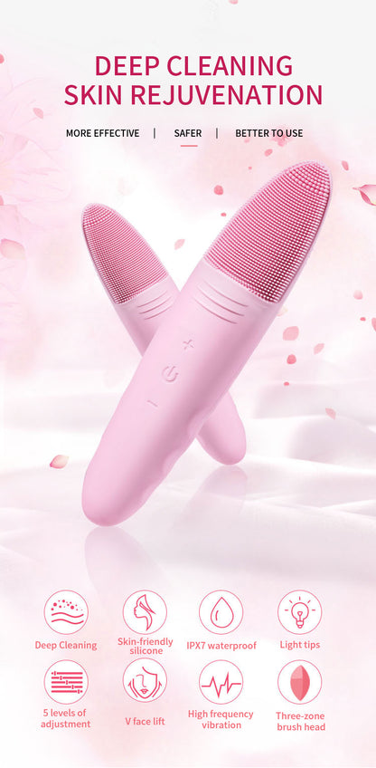 New silicone face washing instrument