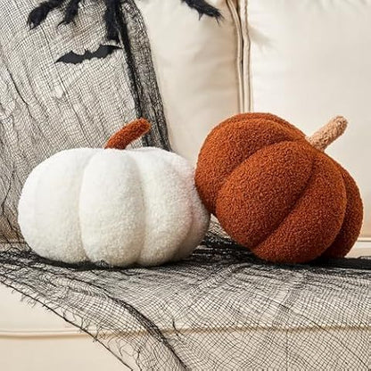 3D Pumpkin Plush Pillow