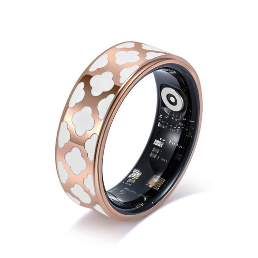Smart Titanium Steel Health Tracking Ring